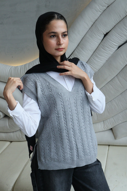 Ash Knit Vest